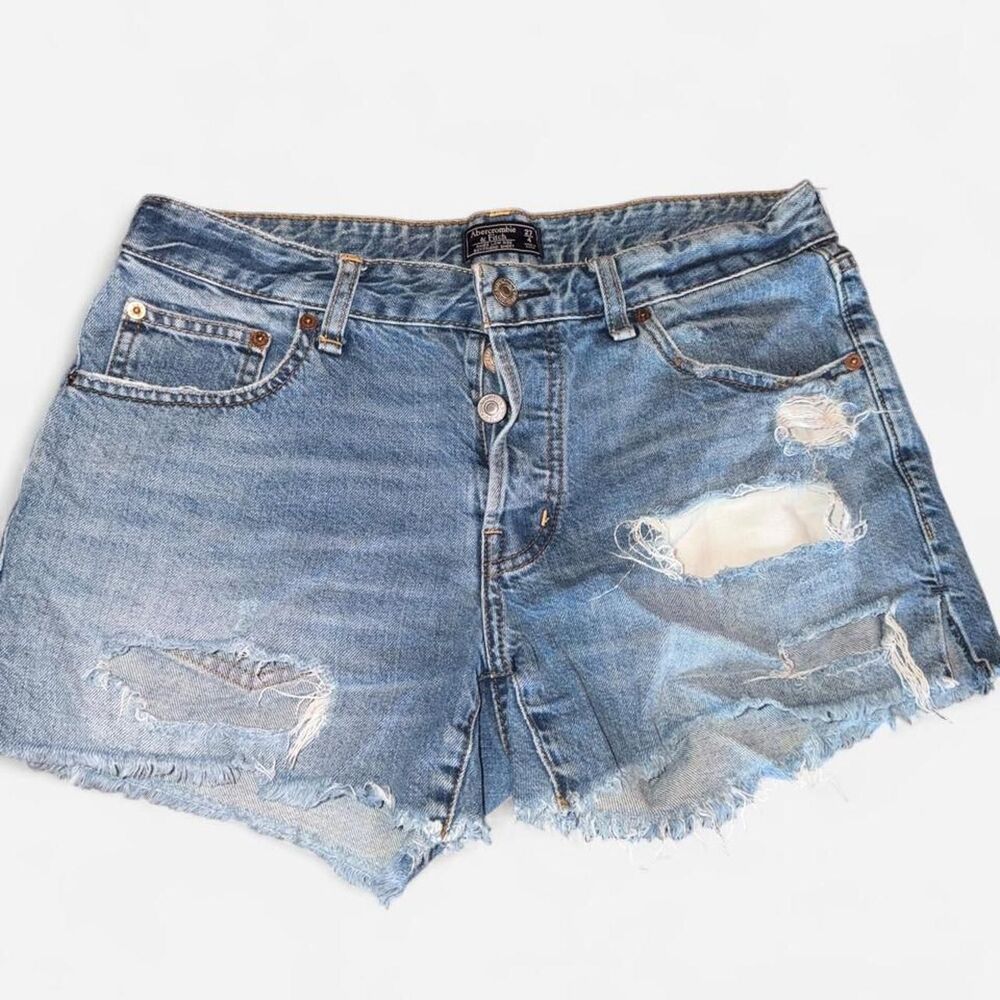 Abercrombie-fitch Women's Blue Shorts